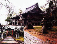 石船神社本殿と大鳥居