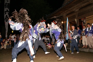 金屋獅子踊り