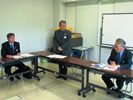 歓迎の挨拶を行う羽賀沼副会長（南会津町議会議長）