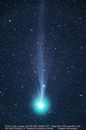 ラブジョイ彗星画像