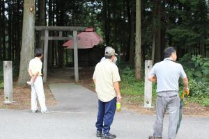 上中島集落地域資源調査