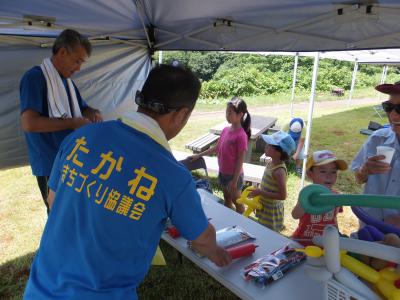 高根天蓋高原夏祭り