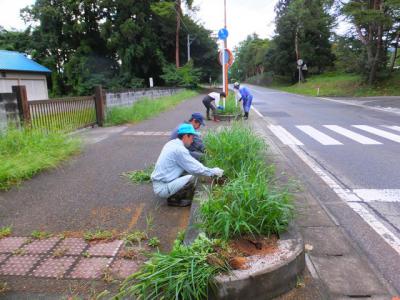 環境安全部草刈り