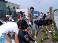 下助渕花植え1