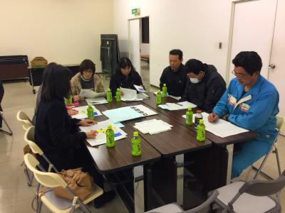 たかねまちづくり協議会新旧役員会(広報部)