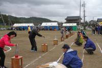 運動会　水入れリレー