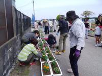 下助渕花植え1