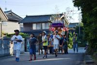 七夕屋台の巡行