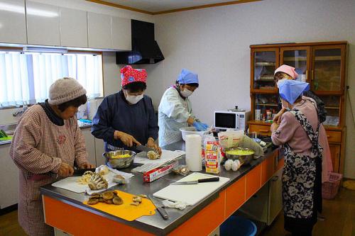 黒田集落の地域の茶の間