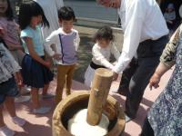 宿田観桜会もちつき