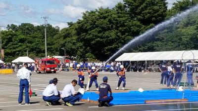 小型ポンプ操法