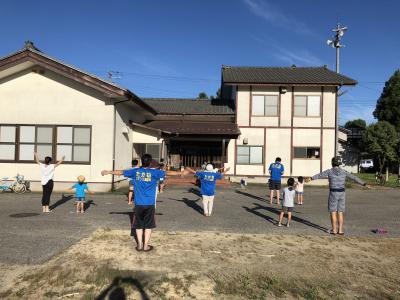 地域みんなでラジオ体操