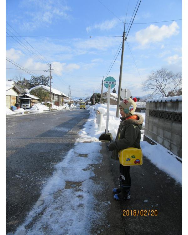 雪がとけたらキリン組だよ♪