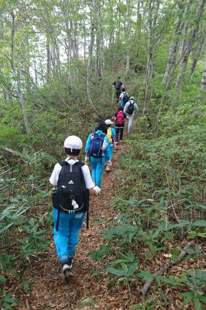 新保岳登山