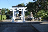 神社清掃の様子