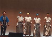 神林地区芸能祭での「剣の舞」披露