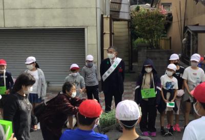 「緑の募金」街頭活動