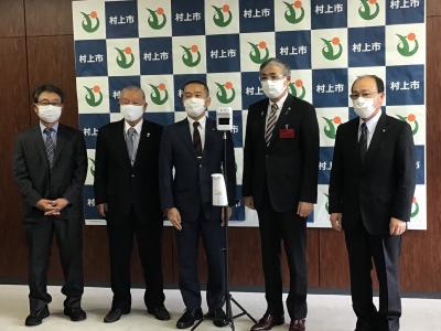 村上市建設業協会様、大変ありがとうございました