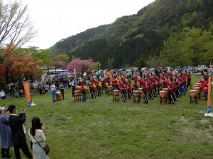 朝日三面川太鼓