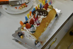 令和2年度料理教室ロールケーキ完成