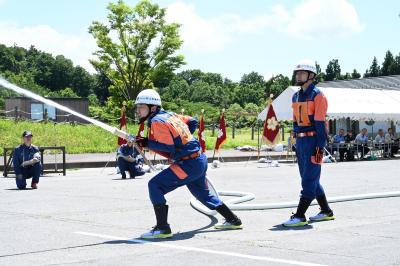 ポンプ操法競技会②