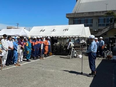 令和5年度村上市防災訓練①