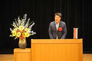 小林一大参議院議員の祝辞