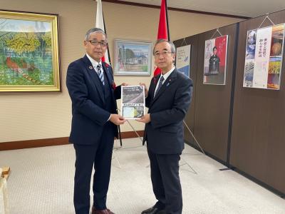 県知事へ豪雨災害からの復旧・復興の現状を報告②