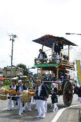 新田町の屋台