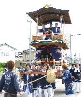 学校町の屋台