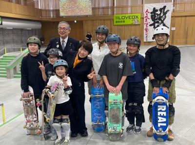 文部科学副大臣が視察に訪れました②