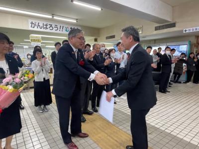 忠副市長が退任しました①