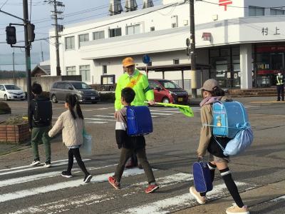 市長による街頭保護活動①