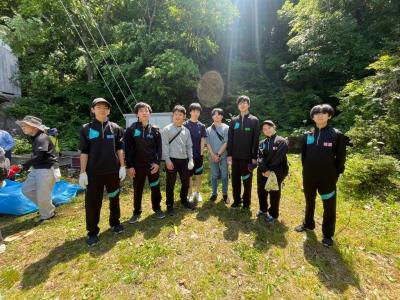 村上高校理科部のみなさん