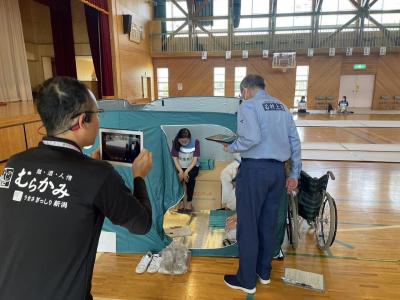 避難所開設・運営訓練③
