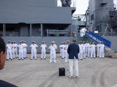 艦船寄港「護衛艦あさぎり」②