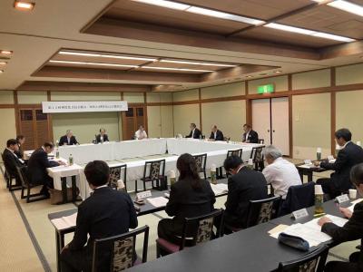 阿賀北首長会総会、知事と市町村長との懇談会②