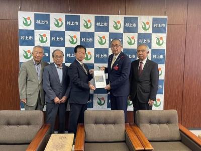 朝日地域区長会よりご要望をいただきました