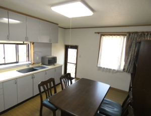 村上市柏尾のキッチン