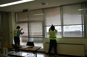 初動対処訓練の様子