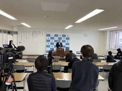 市長記者会見