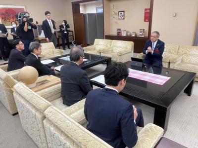 花角知事へ緊急要望③