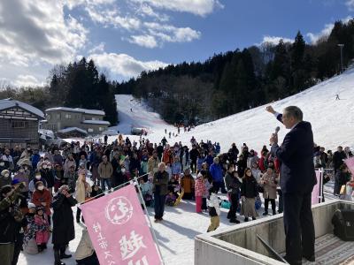 ぶどうスキー場でスノーフェスティバル②