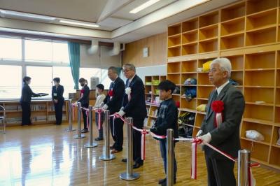 神林学童保育所の開所式を行いました②
