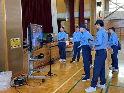 避難所設置・運営訓練①