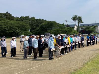 第18回村上市長杯ゲートボール大会①