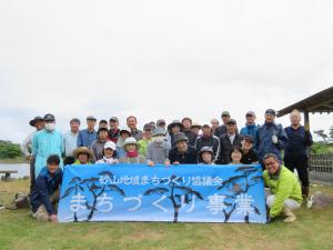 R7花いっぱい事業　記念撮影