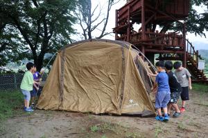 テント建て