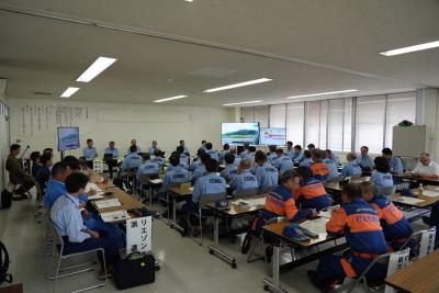 令和7年度村上市総合防災訓練①