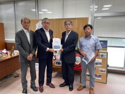 岩船地区区長会と山辺里地区区長会よりご要望をいただきました①